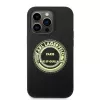 Karl Lagerfeld Soft Cover Silicone RSG čierne pre Apple iPhone 14 Pro KLHCP14LSRSGRCK