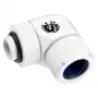 Bitspower BP-DWE90RMLA14 Advanced Multi-Link otočný adaptér 90°, G1/4 vonkajší závit na tvrdú rúrku s vonkajším priemerom 14 mm, biely