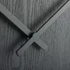 NeXtime 3096GS - nástenné hodiny - quartzové hodiny - okrúhle - sivá - drevo - dospelí