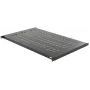 Polica do racku LOGON RAS110BL, čierna, nosnosť 50 kg, 19 palcov