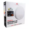 LED lampa s PIR senzorom MACLEAN MCE525 W — LED vonkajšie svietidlo s pohybovým senzorom