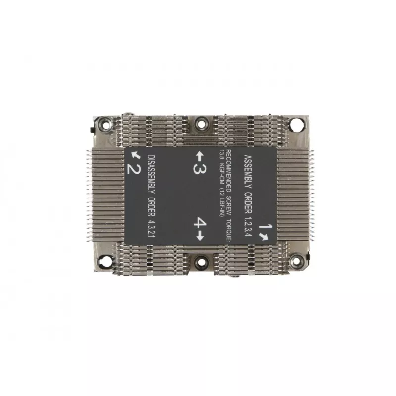 Super Micro Supermicro - chladič procesora - (pre: Sockel P) - 2U - pre SUPERMICRO X11SPW-CTF, X11SPW-TF (SNK-P0068PS)