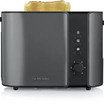Hriankovač Severin AT 9573 2 plátky 800 W antracitová čierna