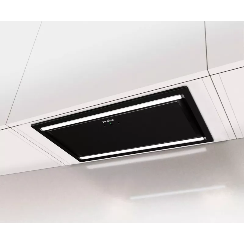 Vstavaný digestor AMICA OMC6751B — integrovaný kuchynský digestor, kovový filter, 62 dB, energetická trieda A