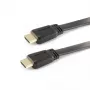 Sbox HDMI-HDMI 1.4 plochý kábel M/M 1,5 m HDMI-FLAT-15B čierny
