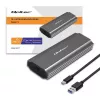 Puzdro | rám NV2271 pre M.2 SSD | SATA | NVMe | USB-C | 2TB