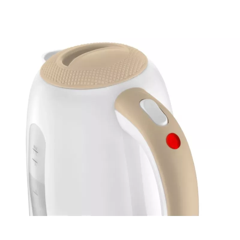 Elektrická kanvica Concept Solution RK2331 — 1,7 L, 2200 W, béžová/biela