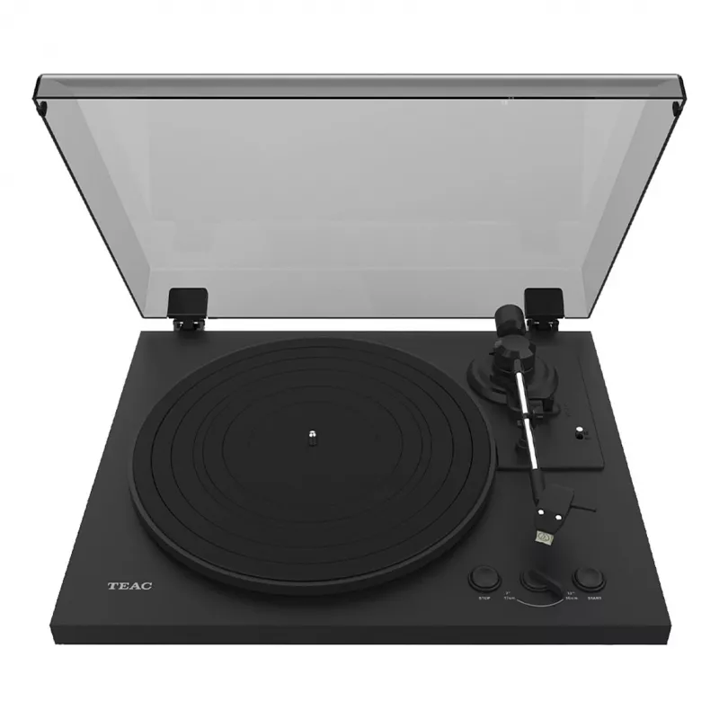 Remienkový audio gramofón TEAC TN-175-B čierny