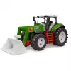 BRUDER traktor s predným nakladačom model BR-03451 – robustný hračkársky traktor s pohyblivým nakladačom