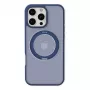 Ochranné puzdro Torras Ostand Pro pre iPhone 16 Pro, modré, tenké prevedenie