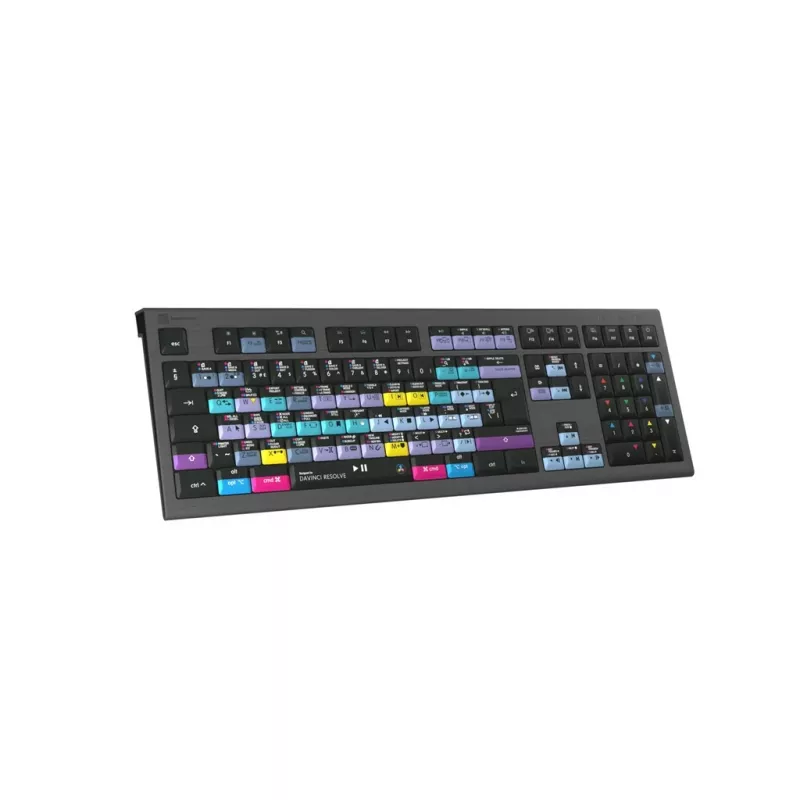 Logickeyboard ASTRA 2 klávesnica USB QWERTY anglická čierna Full-Size 104 klávesov