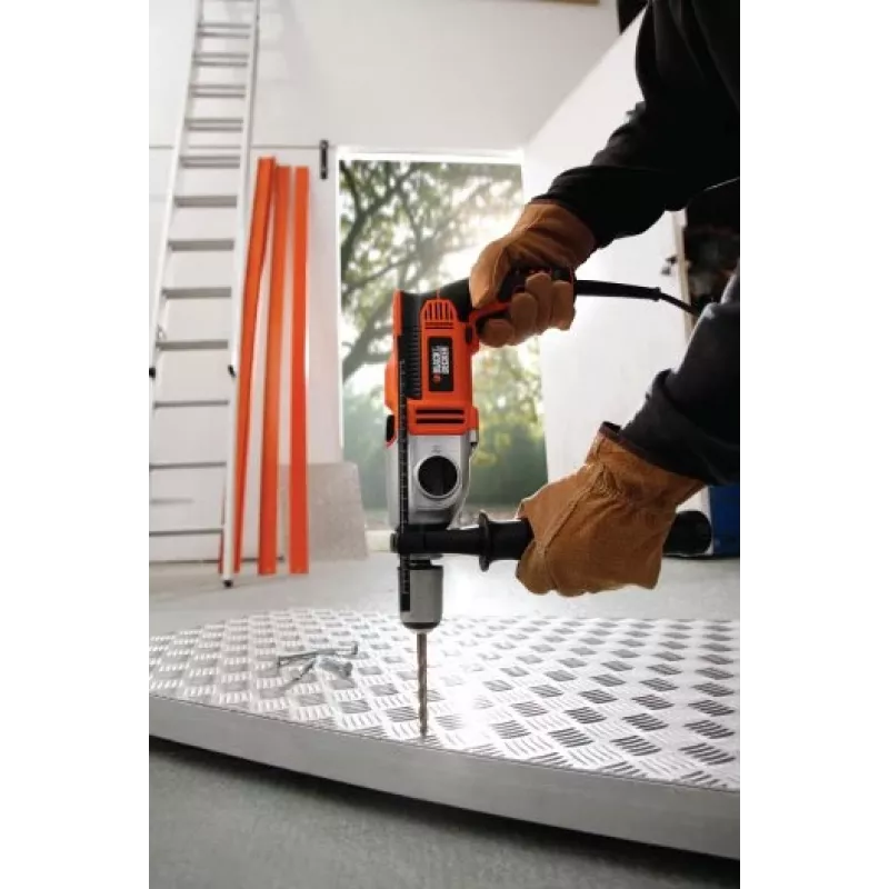 1100W 13mm BLACK+DECKER príklepová vŕtačka