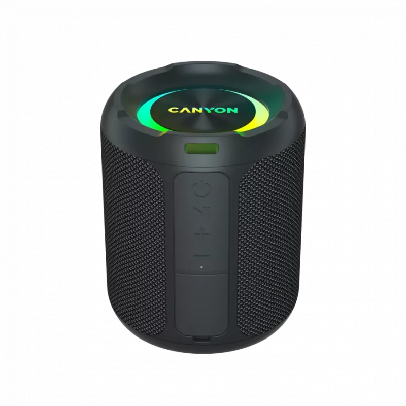 Prenosný reproduktor CANYON OnMove 11 IPX6 TWS 20W EQ RGB čierny