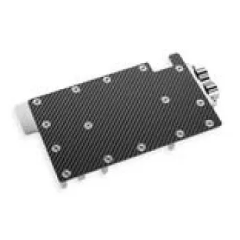 Backplate Alphacool 10261 hliník chróm meď čierna 95,7 mm