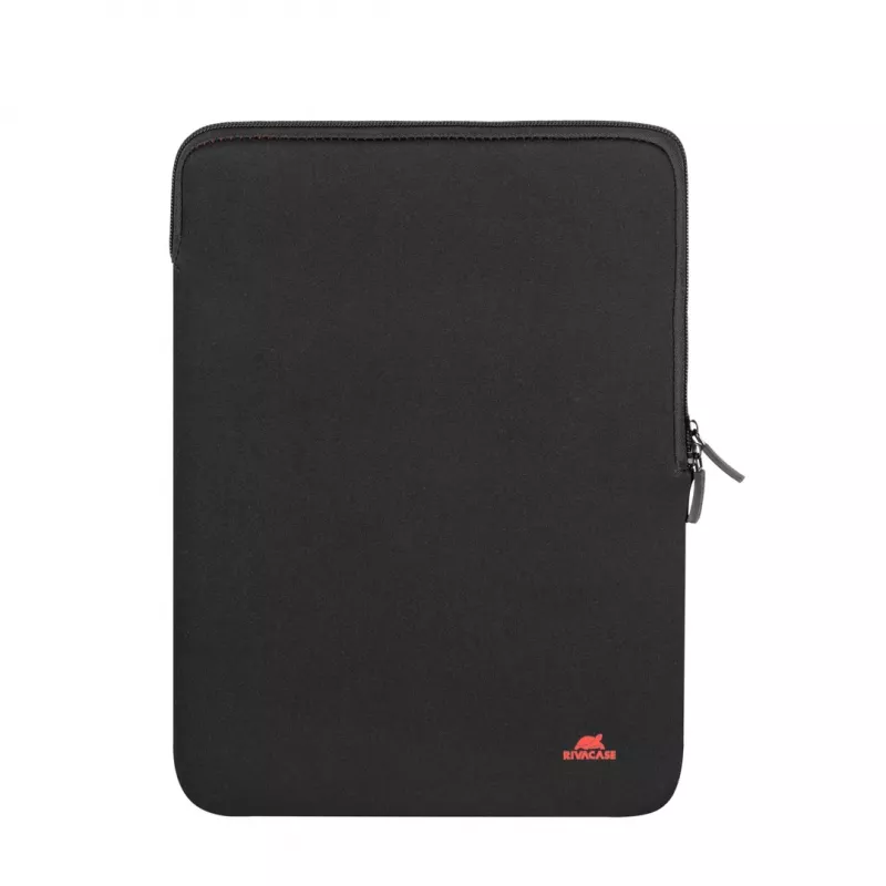 RIVACASE Antishock 5221 puzdro na MacBook 13, vertikálne, čierne, dvojitý zips
