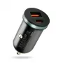 Auto nabíjačka everActive CC-30Q QC3.0 35W – 1x USB-A, 1x USB-C, rýchle nabíjanie