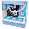 Thermaltake CT140 EX Reverse ARGB 140mm skriňový ventilátor 3 balenie hortenzijová modrá