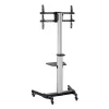 TV nástenný držiak SBOX FS-444 pre televízory 37–86 palcov, do 50 kg, VESA do 600×400
