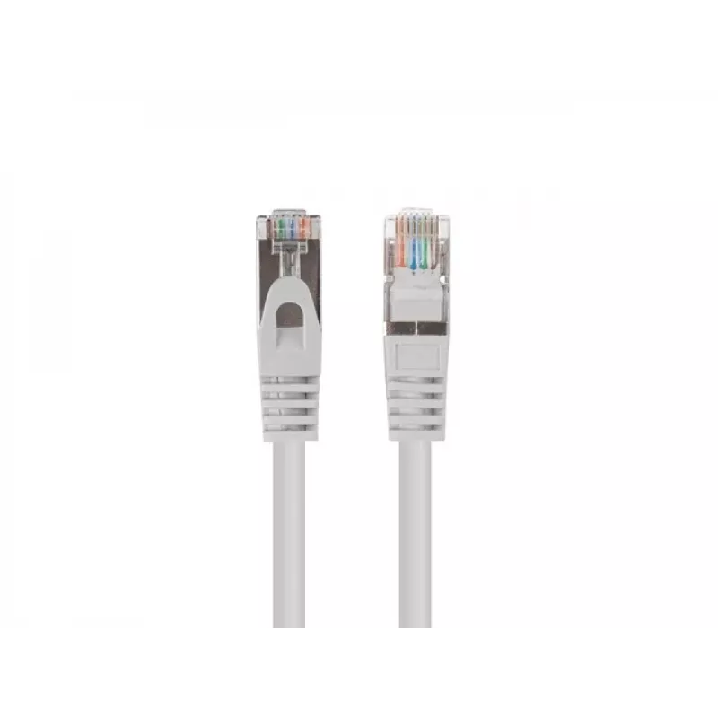Lanberg PCF6-20CC-0300-S Cat6 F/UTP patch kábel 3 m, sivý, 10 ks