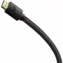 HDMI kábel Baseus CAKGQJ01 2 m, HDMI Type-A konektor samec–samec, HDMI 2.1, čierny/strieborný