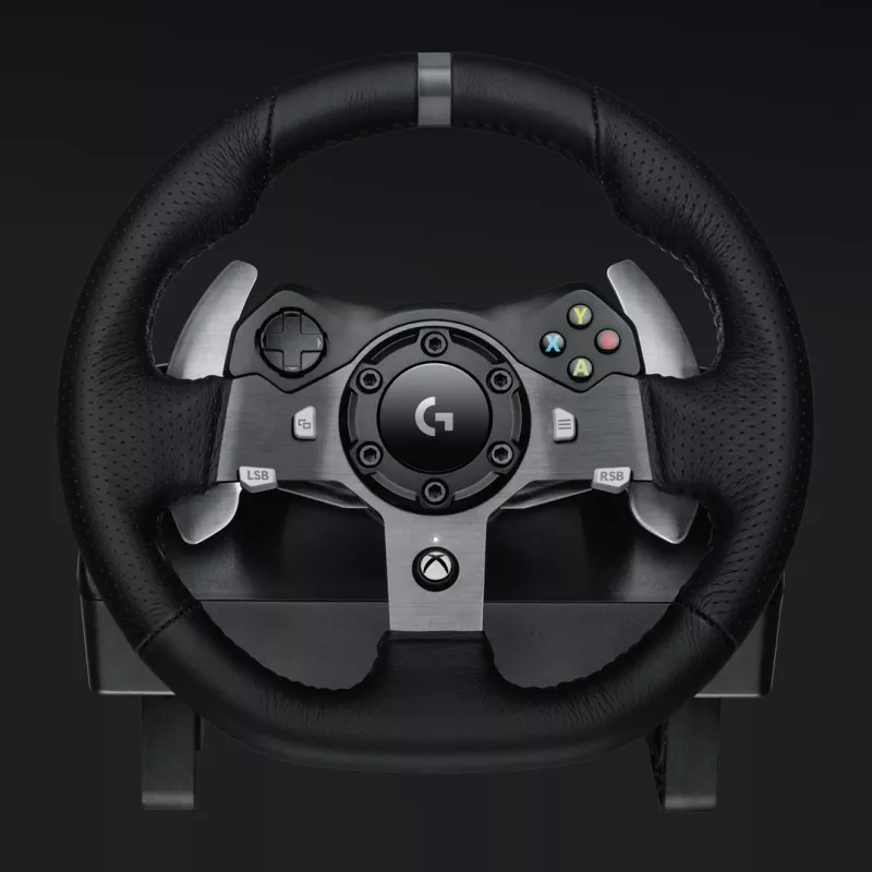 Logitech G920 Driving Force pretekársky volant s pedálmi pre Xbox One a PC, USB, čierny (941-000123)