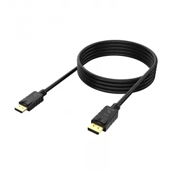 Akasa 16K DisplayPort kábel - 2 m čierny (AK-CBDP27-20BK)