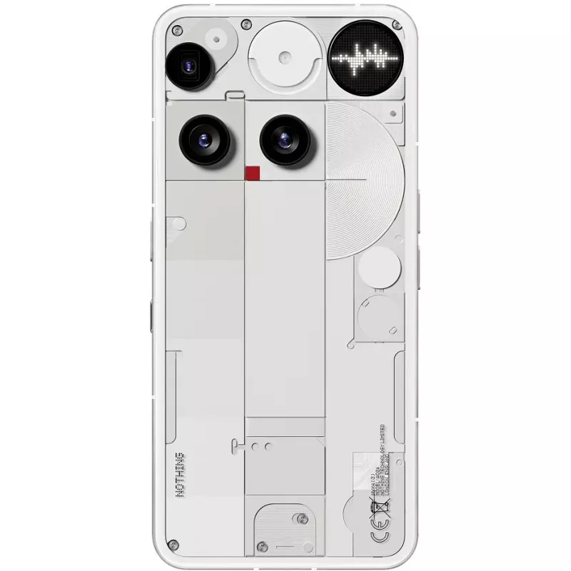Nothing Phone (3) biela - 5G smartfón - Dual-SIM - RAM 12 GB / interné úložisko 256 GB - OLED displej - 6,67