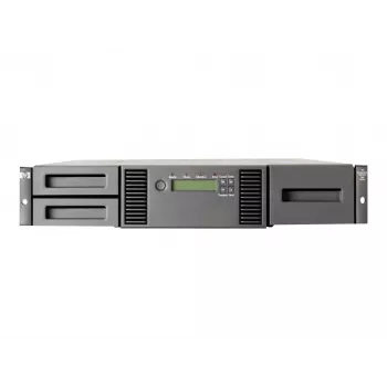 Hewlett Packard Enterprise HPE StorageWorks MSL2024 – pásková knižnica – LTO Ultrium – maximálny počet mechaník: 2 – Rack – rackmontovateľná – 2U – čítačka čiarových kódov – pre ProLiant DL120