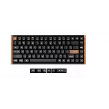 Bezdrôtová mechanická klávesnica Keychron K2 Special Edition — kompaktné 75-%-rozloženie, RGB podsvietenie, čierna, model K2H-F1