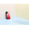 Ochranné puzdro iKins pre Apple iPhone 12 Pro Max – Pink Lake s čiernymi akcentmi