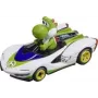 Slotcar CARRERA GO!!! Nintendo Mario Kart P-Wing Yoshi mierka 1:43
