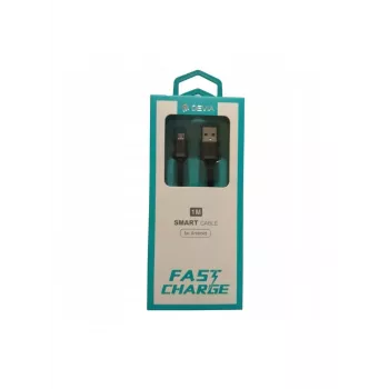 USB nabíjací kábel Devia Micro Smart Series V2 5V 2,1A 1 m, čierny