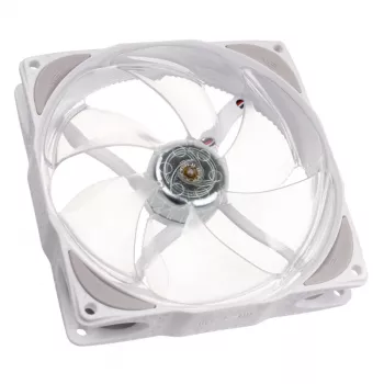 Ventilátor Noiseblocker B12X-PS počítačová skriňa 12 cm biela