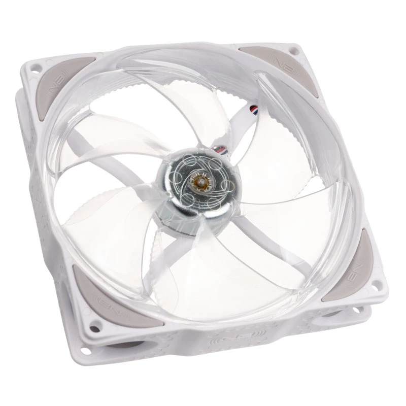 Ventilátor Noiseblocker B12X-PS počítačová skriňa 12 cm biela