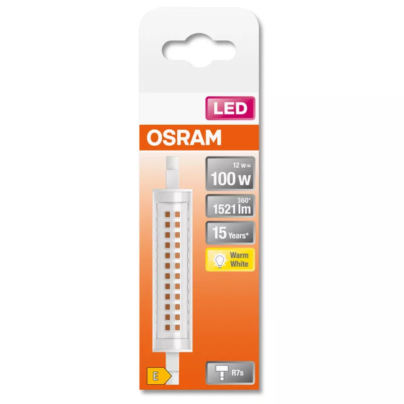 LEDvance Osram schlank LINE LED svetelný zdroj 12 W R7s 1521 lm 2700 K