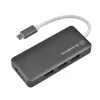 SilverStone SST-EP14C - USB 3.1 Type-C Gen1 na HDMI, 3x USB 3.1 Gen 1 Type-A, 1x USB 3.1 Gen 1 Type-C (PD 2.0 nabíjanie) (SST-EP14C)