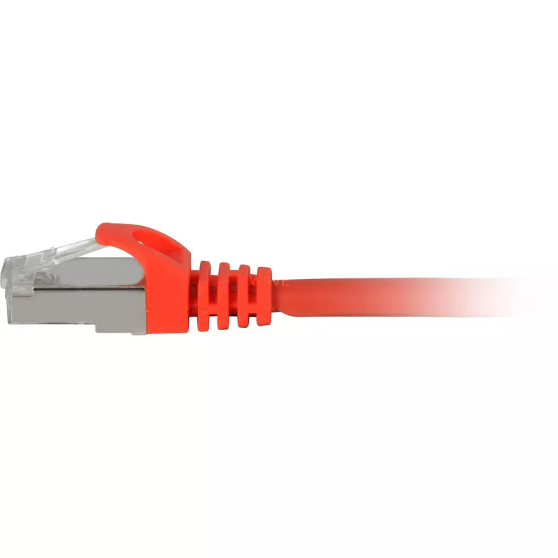 Sieťový kábel Sharkoon Patch SFTP RJ-45 Cat.7a 1 m červený