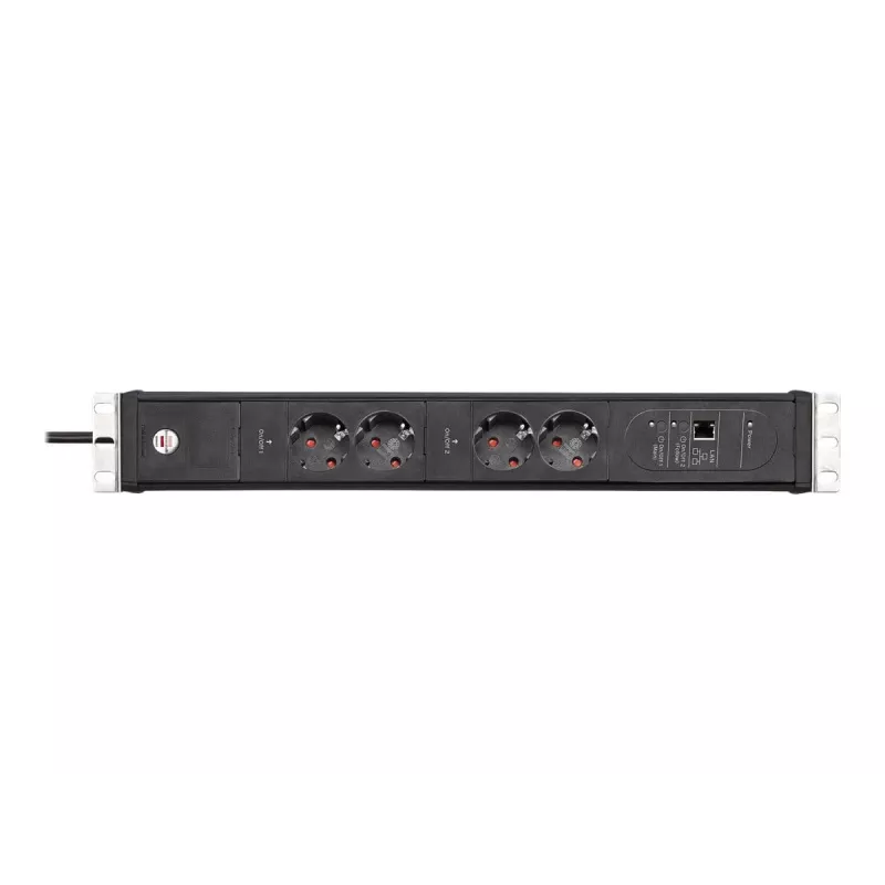 Brennenstuhl Premium-Web-Line V3 IP-riadená zásuvková lišta, 4 výstupy, Ethernet, 3m (1156057984)