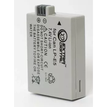 Batéria extra digital LP-E5 7,2V 1800mAh pre fotoaparáty Canon