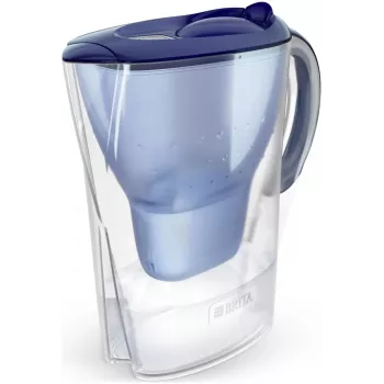 Filtračná kanvica na vodu BRITA Marella XL, stolný filter s MAXTRA náplňami, 3,5 l nádrž, 2 l filtračná kapacita, modrá