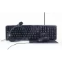 Gembird KBS-UO4-01 klávesnica myš v cene Office USB QWERTY US-angličtina čierna