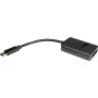 Inter-Tech K-1696-P2 adaptér USB-C na M.2 SSD, USB 3.2 Gen 2 (10 Gbit/s), PCIe NVMe a SATA, čierny