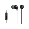 Sony MDR-EX15AP, Káblové, 8 - 22000 Hz, Hovory/Hudba, 3 g, Headset, Čierna