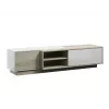 Cama TV skrinka SIGMA1 180 dub Sonoma/biela lesklá