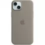 Silikónové puzdro Apple iPhone 15 Plus MagSafe Clay
