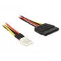 SATA napájací kábel DeLOCK 0,24 m 83877