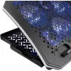 Rampage METAFOR AD-RC34 chladiaca podložka pod notebook, 6 ventilátorov, 10–19 palcov, čierna