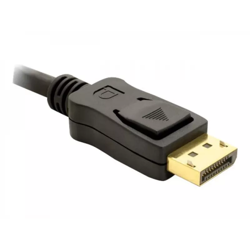 DisplayPort kábel DeLOCK 82423 1 m konektor samec na konektor samec čierny