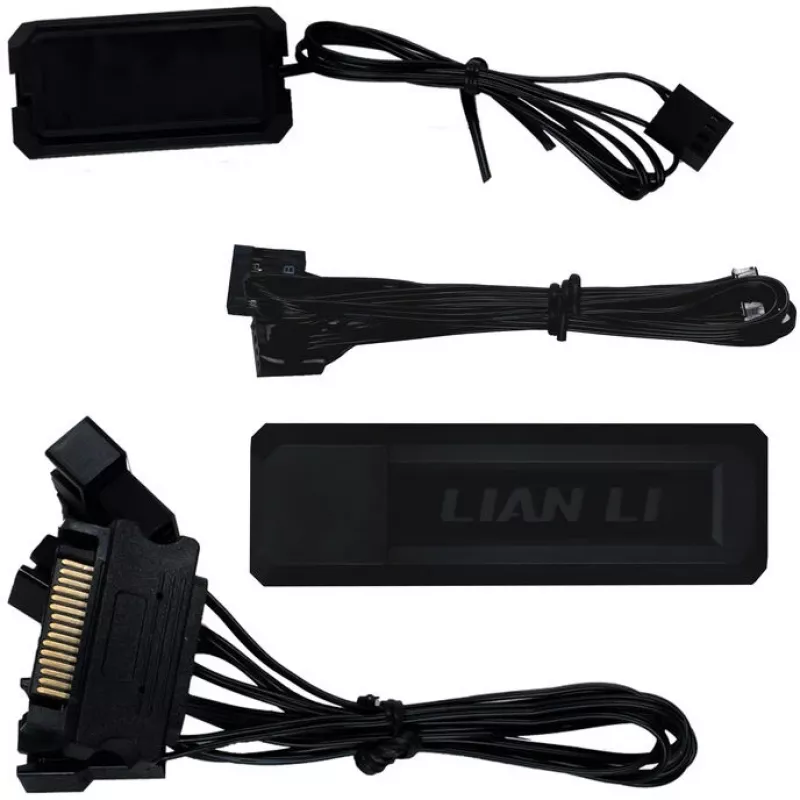 Lian Li UNI FAN TL120 Wireless 12TL1W3B ventilátory (3 ks), 120 mm, ARGB, PWM, čierne