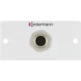Zásuvka Kindermann 7444000417 6,35 mm hliník